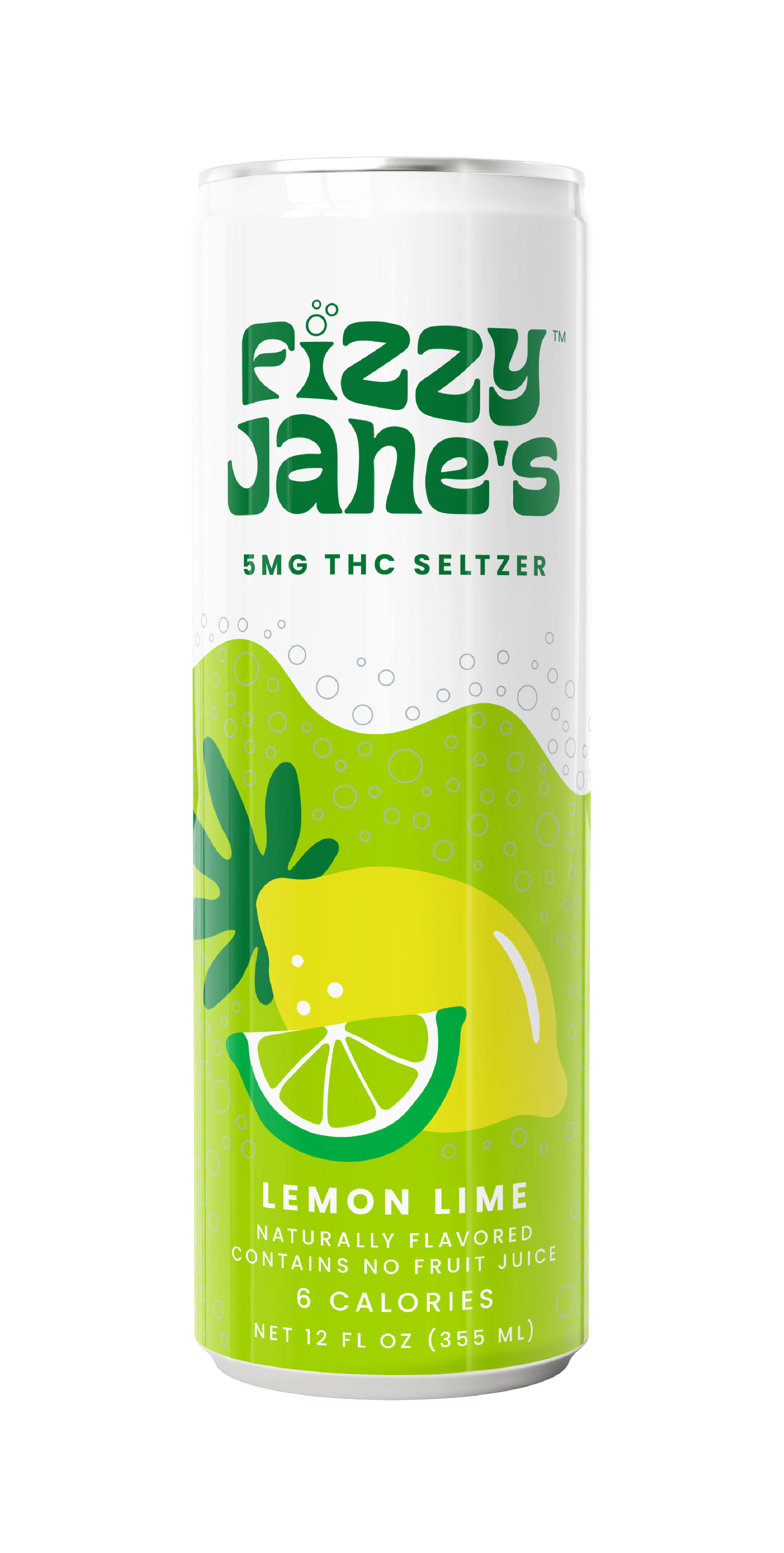 Fizzy Jane’s Lemon Lime 12oz. Can