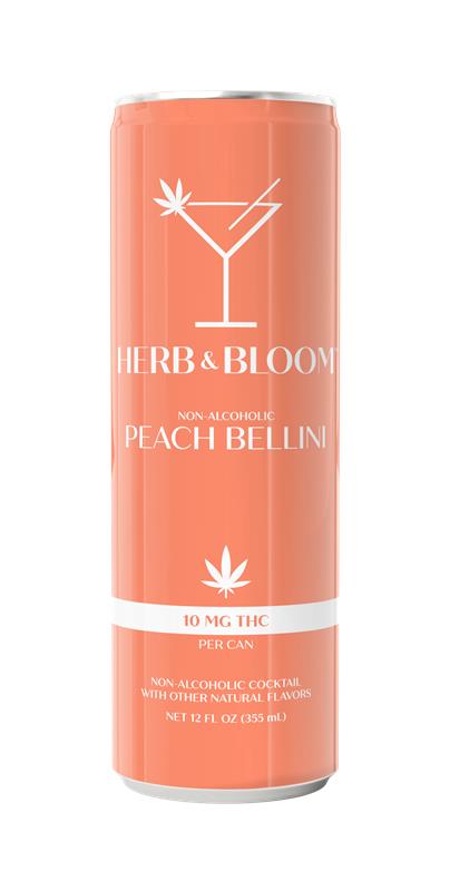 Herb & Bloom – Peach Bellini 12oz Can 4pk