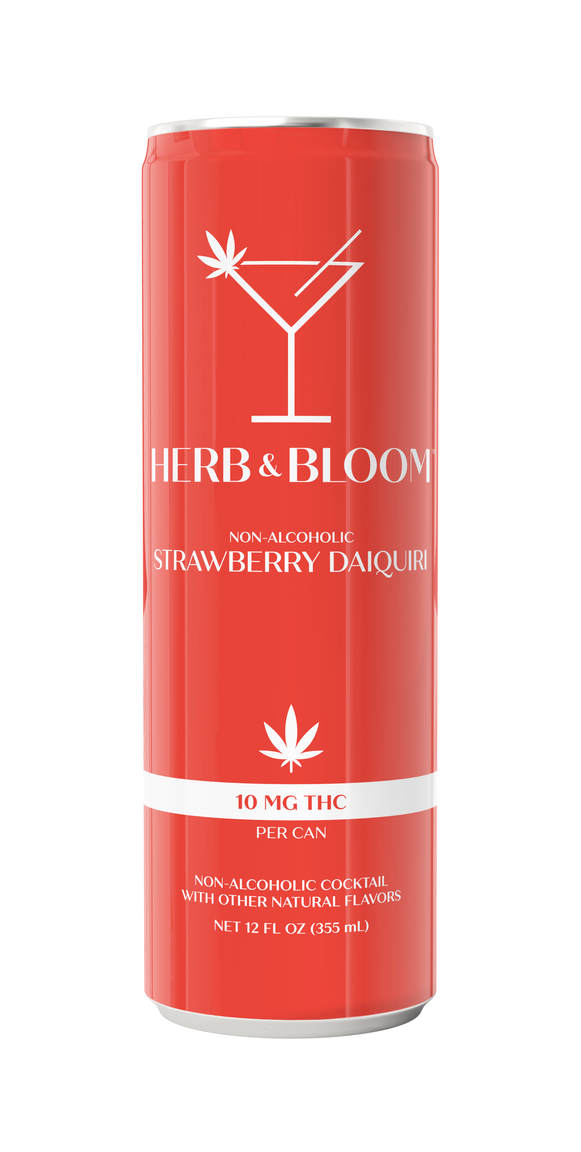 Herb & Bloom – Strawberry Daiquiri 12oz Can 4pk