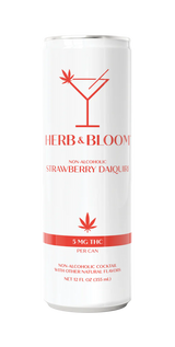 Herb & Bloom – Strawberry Daiquiri 12oz Can 4pk